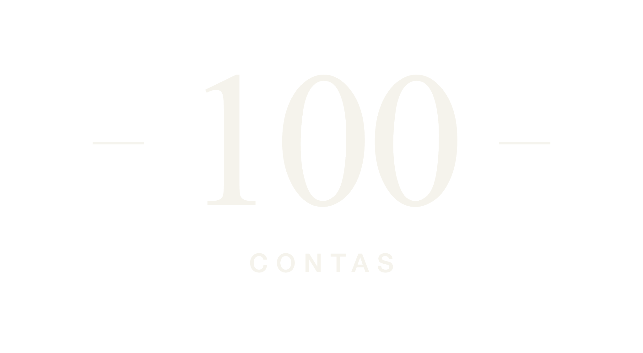 100 Contas
